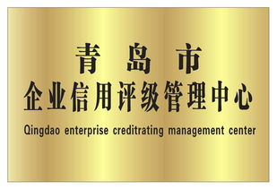 青島市企業(yè)信用評級管理中心 企業(yè)信用評級服務指南