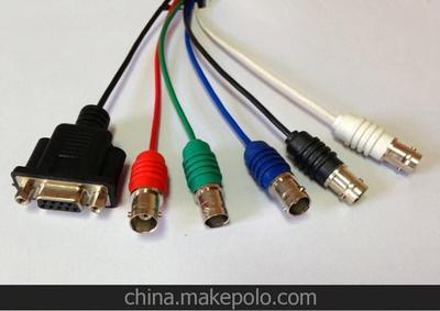 寶利通Polycom高清鏡頭控制轉(zhuǎn)換線HDCI 60轉(zhuǎn)5BNC+DB9 功能詳解與應(yīng)用圖片大全